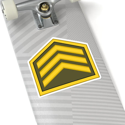 Cuba Army OR 5 (Cuba) (Military Rank) STICKER Vinyl Kiss-Cut Decal - The Sticker Space