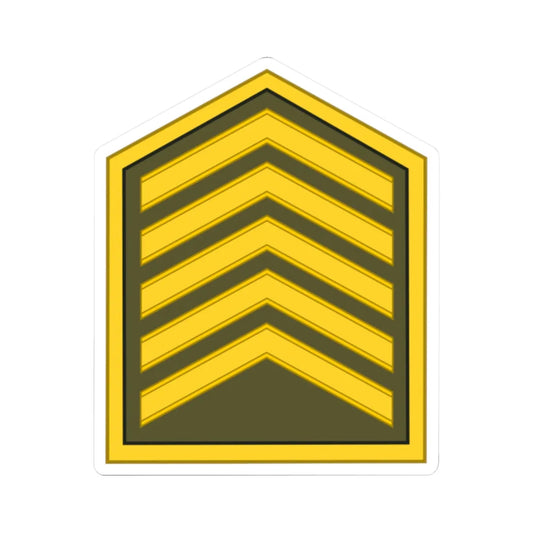 Cuba Army OR 7 (Cuba) (Military Rank) STICKER Vinyl Kiss-Cut Decal 2 Inch White - The Sticker Space