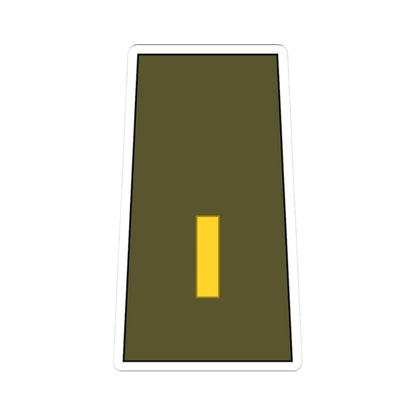 Cuba Army OR 8 (Cuba) (Military Rank) STICKER Vinyl Kiss-Cut Decal 3 Inch White - The Sticker Space