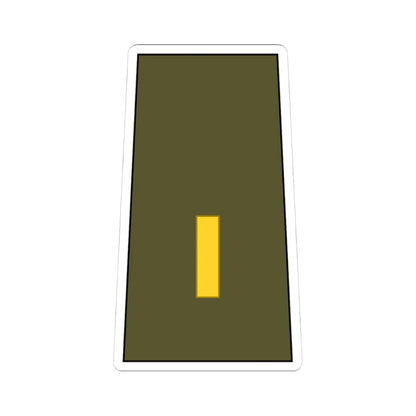 Cuba Army OR 8 (Cuba) (Military Rank) STICKER Vinyl Kiss-Cut Decal 4 Inch White - The Sticker Space