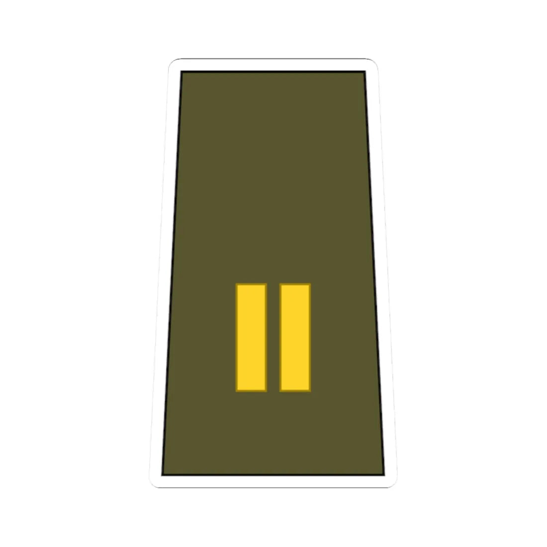 Cuba Army OR 9a (Cuba) (Military Rank) STICKER Vinyl Kiss-Cut Decal 2 Inch White - The Sticker Space