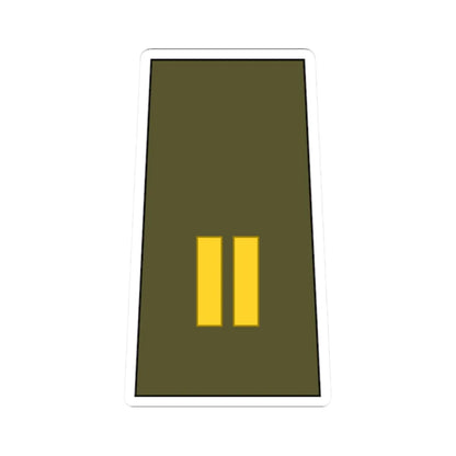 Cuba Army OR 9a (Cuba) (Military Rank) STICKER Vinyl Kiss-Cut Decal 2 Inch White - The Sticker Space