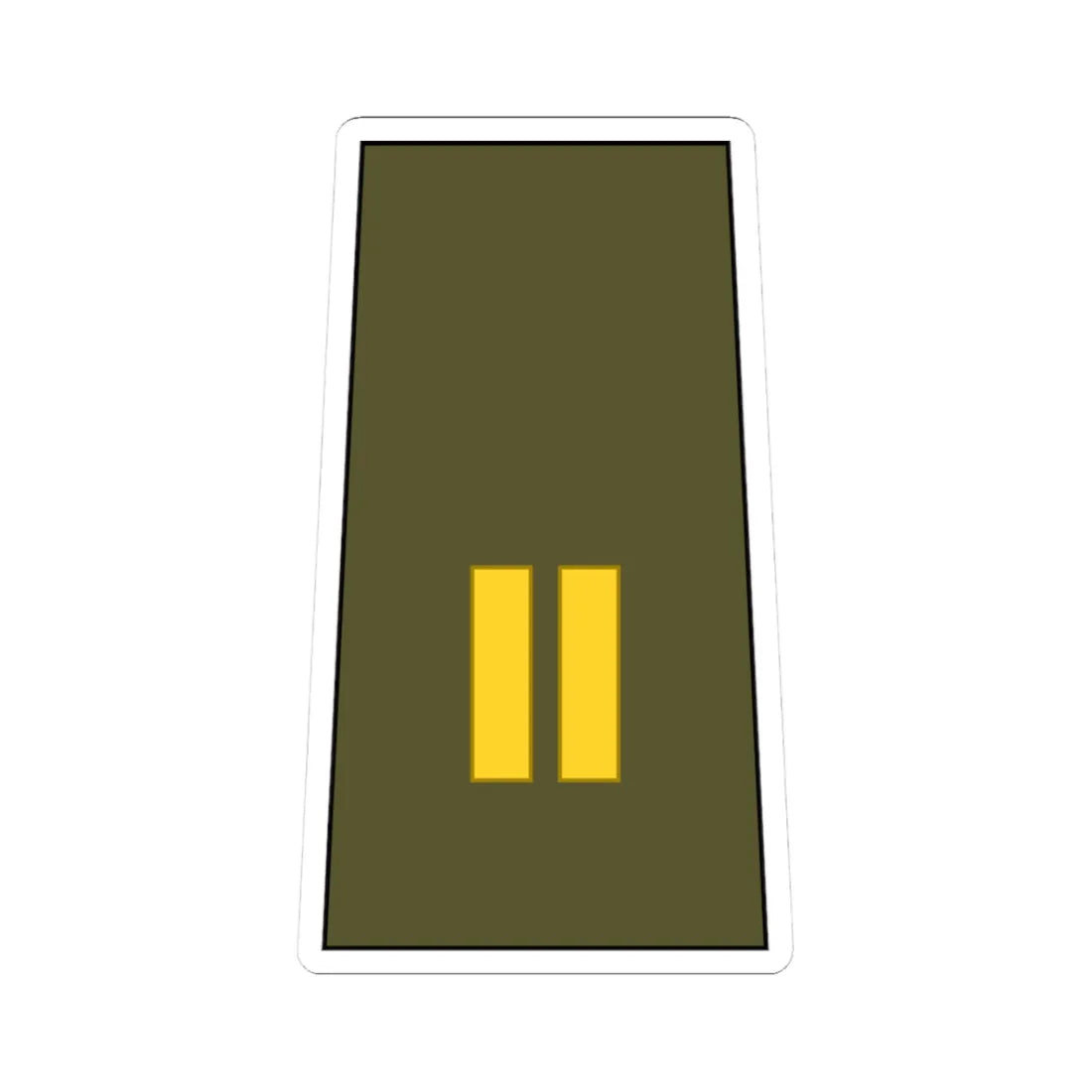 Cuba Army OR 9a (Cuba) (Military Rank) STICKER Vinyl Kiss-Cut Decal 3 Inch White - The Sticker Space