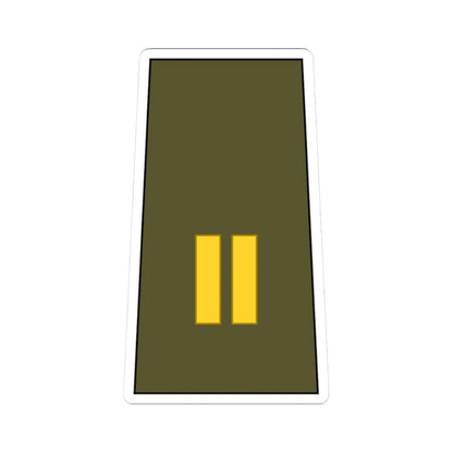 Cuba Army OR 9a (Cuba) (Military Rank) STICKER Vinyl Kiss-Cut Decal 3 Inch White - The Sticker Space