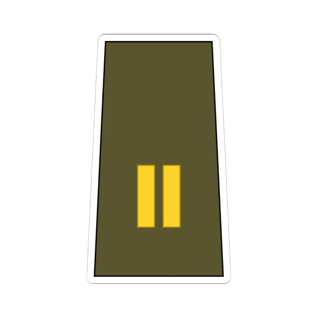 Cuba Army OR 9a (Cuba) (Military Rank) STICKER Vinyl Kiss-Cut Decal 6 Inch White - The Sticker Space