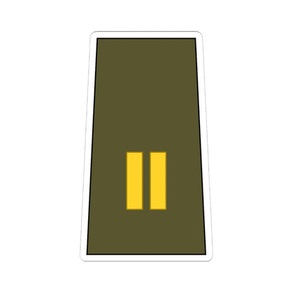 Cuba Army OR 9a (Cuba) (Military Rank) STICKER Vinyl Kiss-Cut Decal 6 Inch White - The Sticker Space