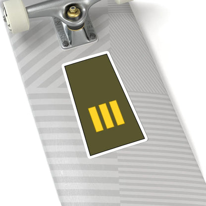 Cuba Army OR 9b (Cuba) (Military Rank) STICKER Vinyl Kiss-Cut Decal - The Sticker Space