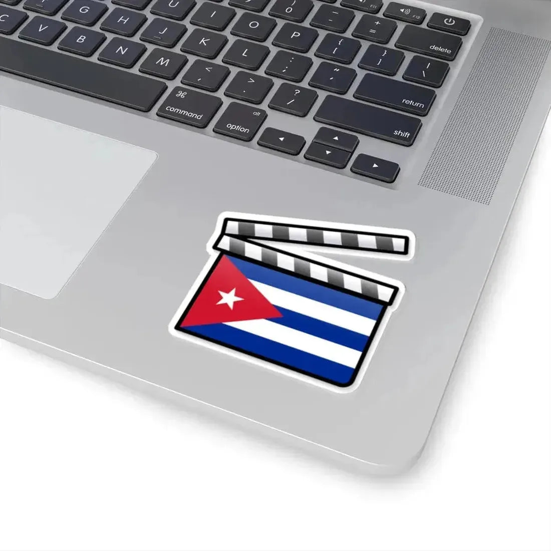 Cuba film clapperboard (Cuba) STICKER Vinyl Kiss-Cut Decal - The Sticker Space
