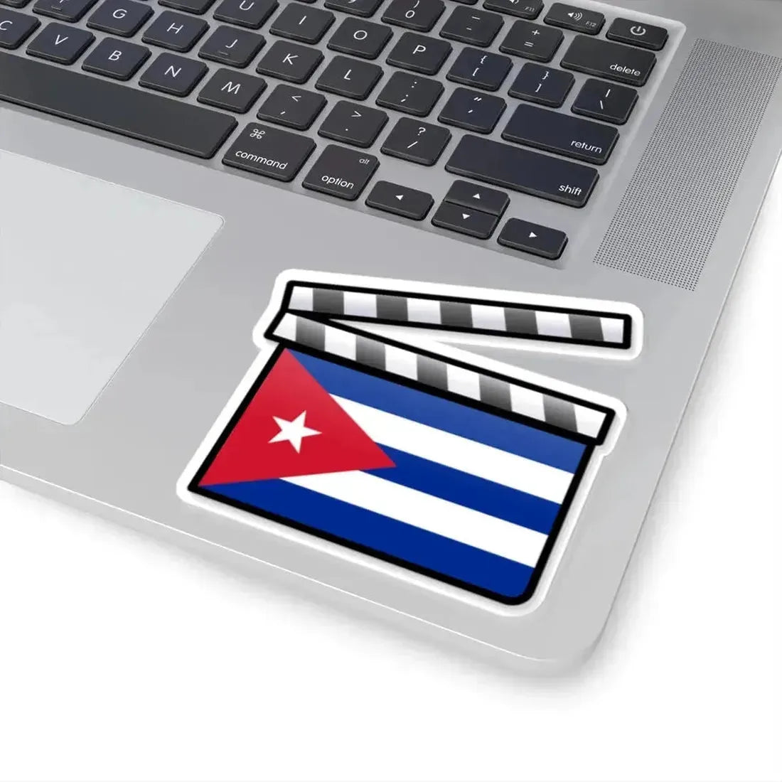 Cuba film clapperboard (Cuba) STICKER Vinyl Kiss-Cut Decal - The Sticker Space