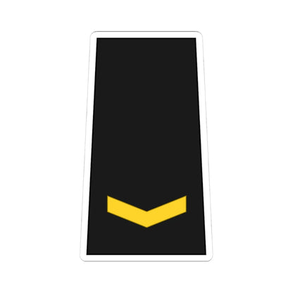 Cuba Navy OF 1b (Cuba) (Military Rank) STICKER Vinyl Kiss-Cut Decal 4 Inch White - The Sticker Space