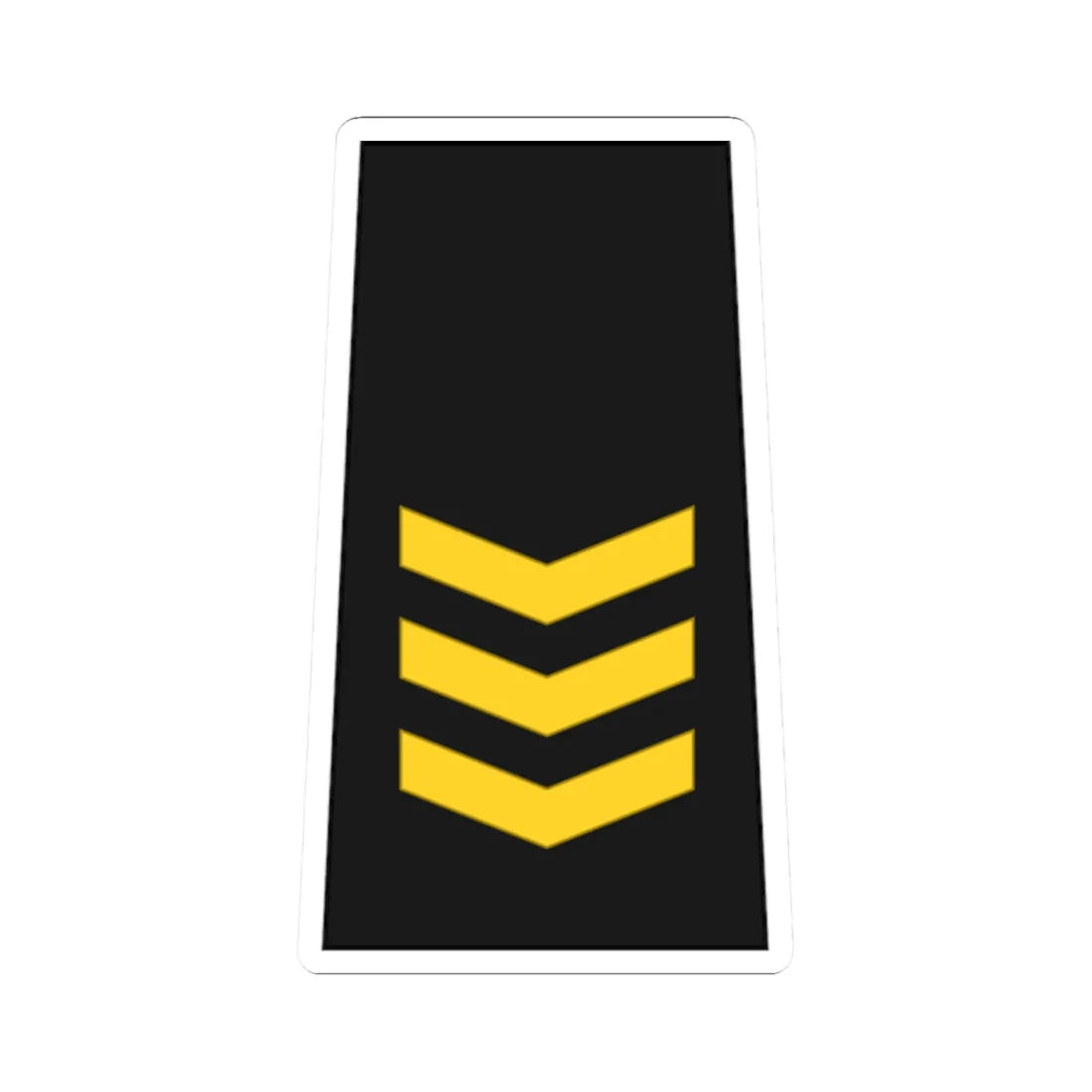 Cuba Navy OF 2 (Cuba) (Military Rank) STICKER Vinyl Kiss-Cut Decal 2 Inch White - The Sticker Space