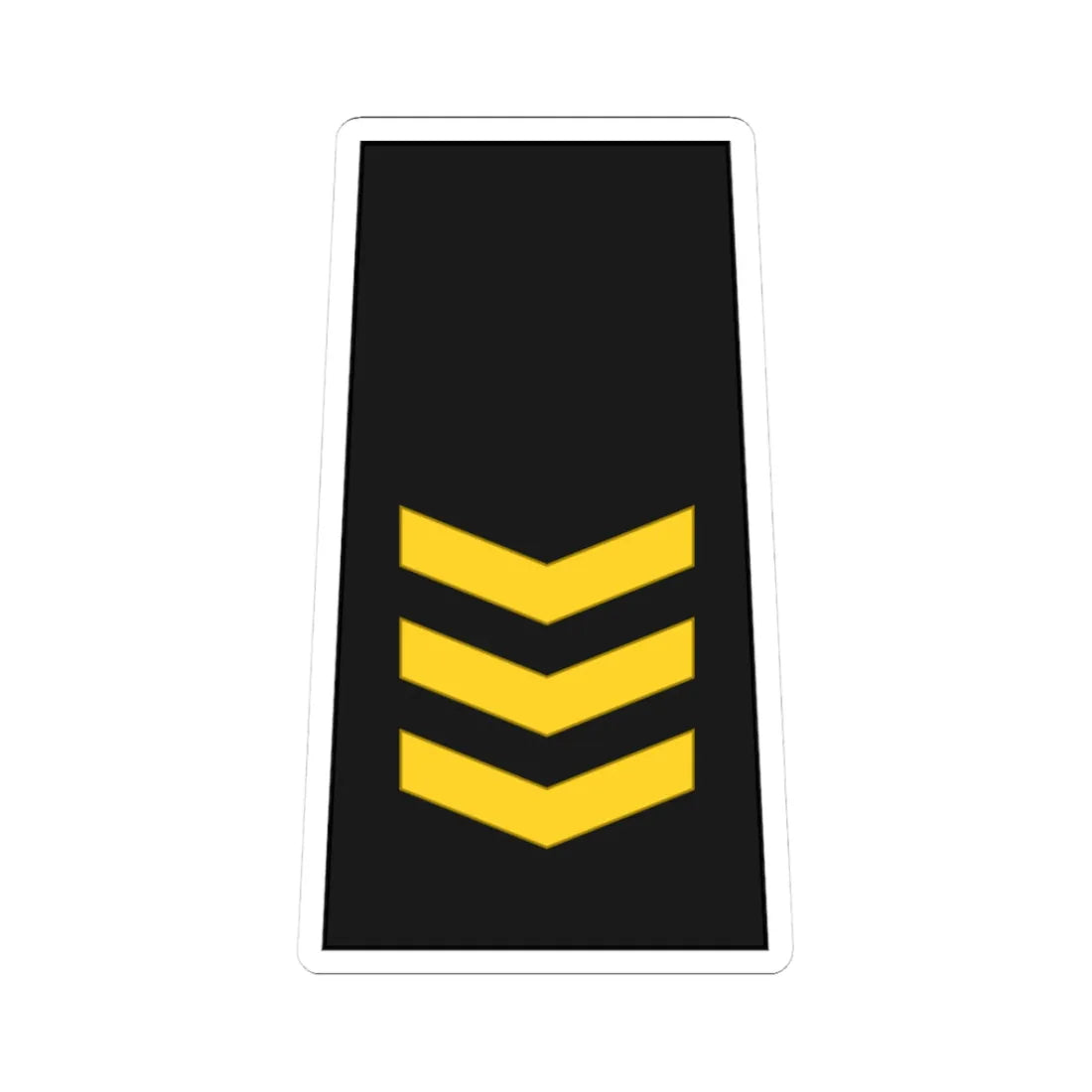 Cuba Navy OF 2 (Cuba) (Military Rank) STICKER Vinyl Kiss-Cut Decal 3 Inch White - The Sticker Space