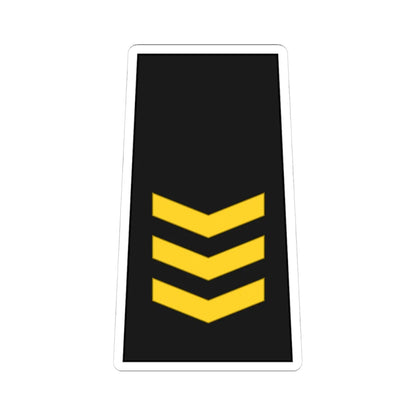 Cuba Navy OF 2 (Cuba) (Military Rank) STICKER Vinyl Kiss-Cut Decal 4 Inch White - The Sticker Space