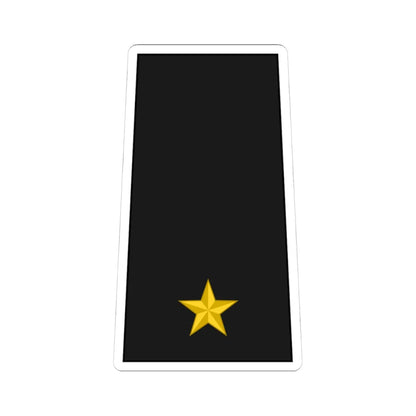 Cuba Navy OF 3 (Cuba) (Military Rank) STICKER Vinyl Kiss-Cut Decal 4 Inch White - The Sticker Space