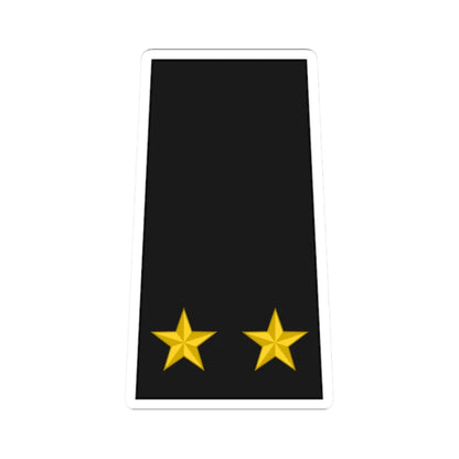 Cuba Navy OF 4 (Cuba) (Military Rank) STICKER Vinyl Kiss-Cut Decal 2 Inch White - The Sticker Space