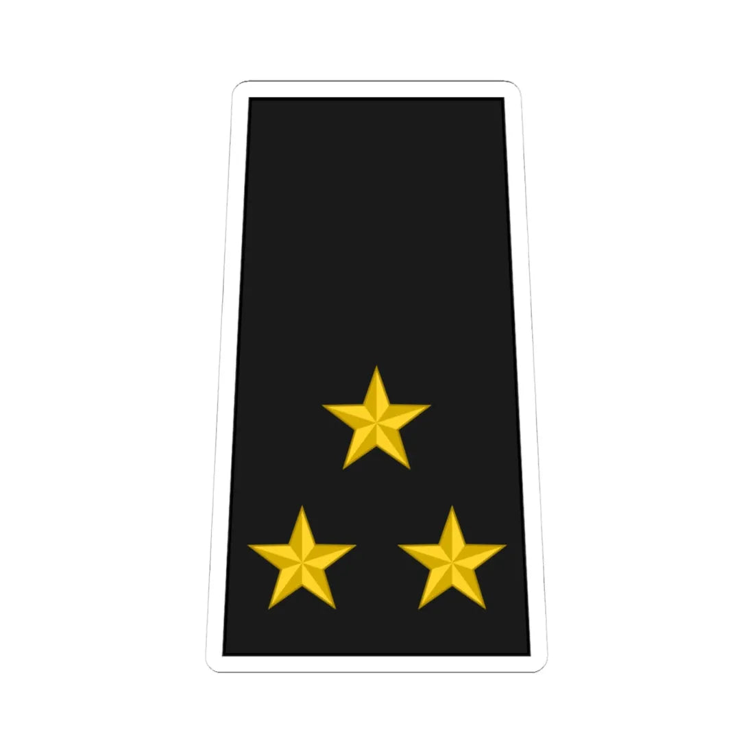 Cuba Navy OF 5 (Cuba) (Military Rank) STICKER Vinyl Kiss-Cut Decal 4 Inch White - The Sticker Space