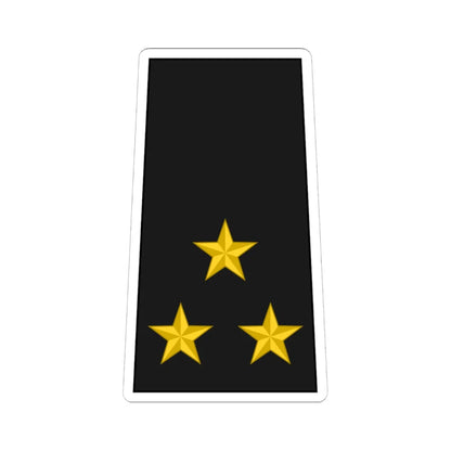 Cuba Navy OF 5 (Cuba) (Military Rank) STICKER Vinyl Kiss-Cut Decal 6 Inch White - The Sticker Space