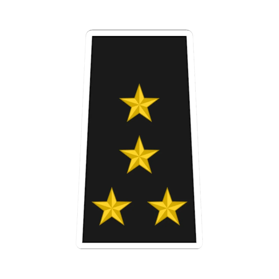 Cuba Navy OF 5b (Cuba) (Military Rank) STICKER Vinyl Kiss-Cut Decal - The Sticker Space