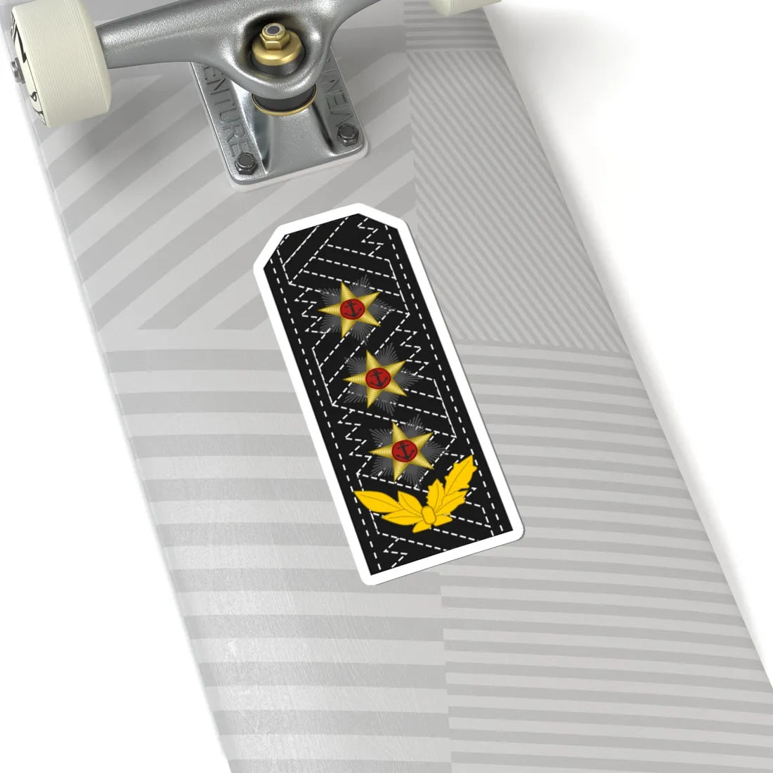 Cuba Navy OF 8 (Cuba) (Military Rank) STICKER Vinyl Kiss-Cut Decal - The Sticker Space