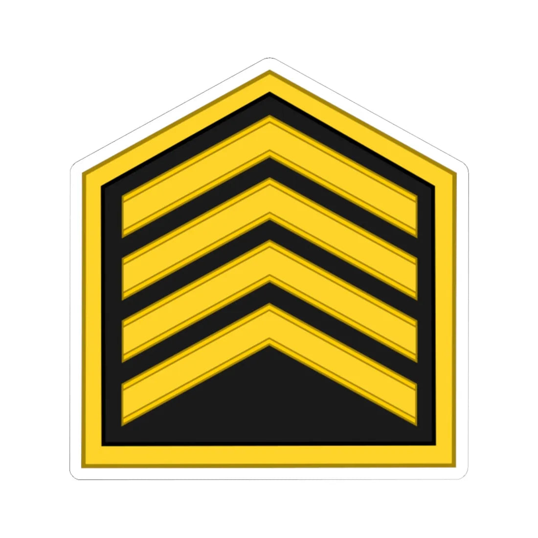 Cuba Navy OR 6 (Cuba) (Military Rank) STICKER Vinyl Kiss-Cut Decal 6 Inch White - The Sticker Space