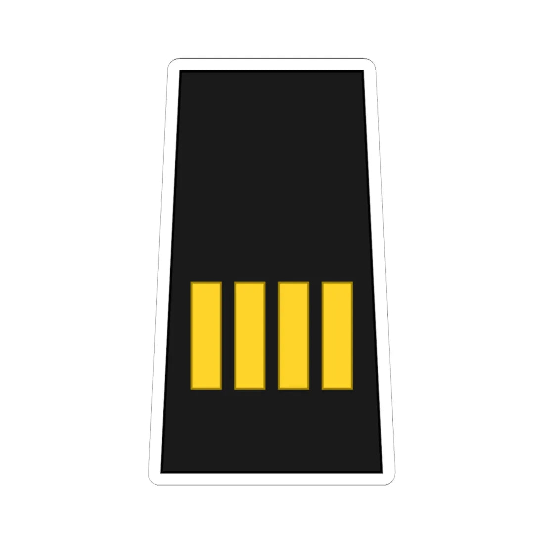 Cuba Navy OR 9c (Cuba) (Military Rank) STICKER Vinyl Kiss-Cut Decal 6 Inch White - The Sticker Space