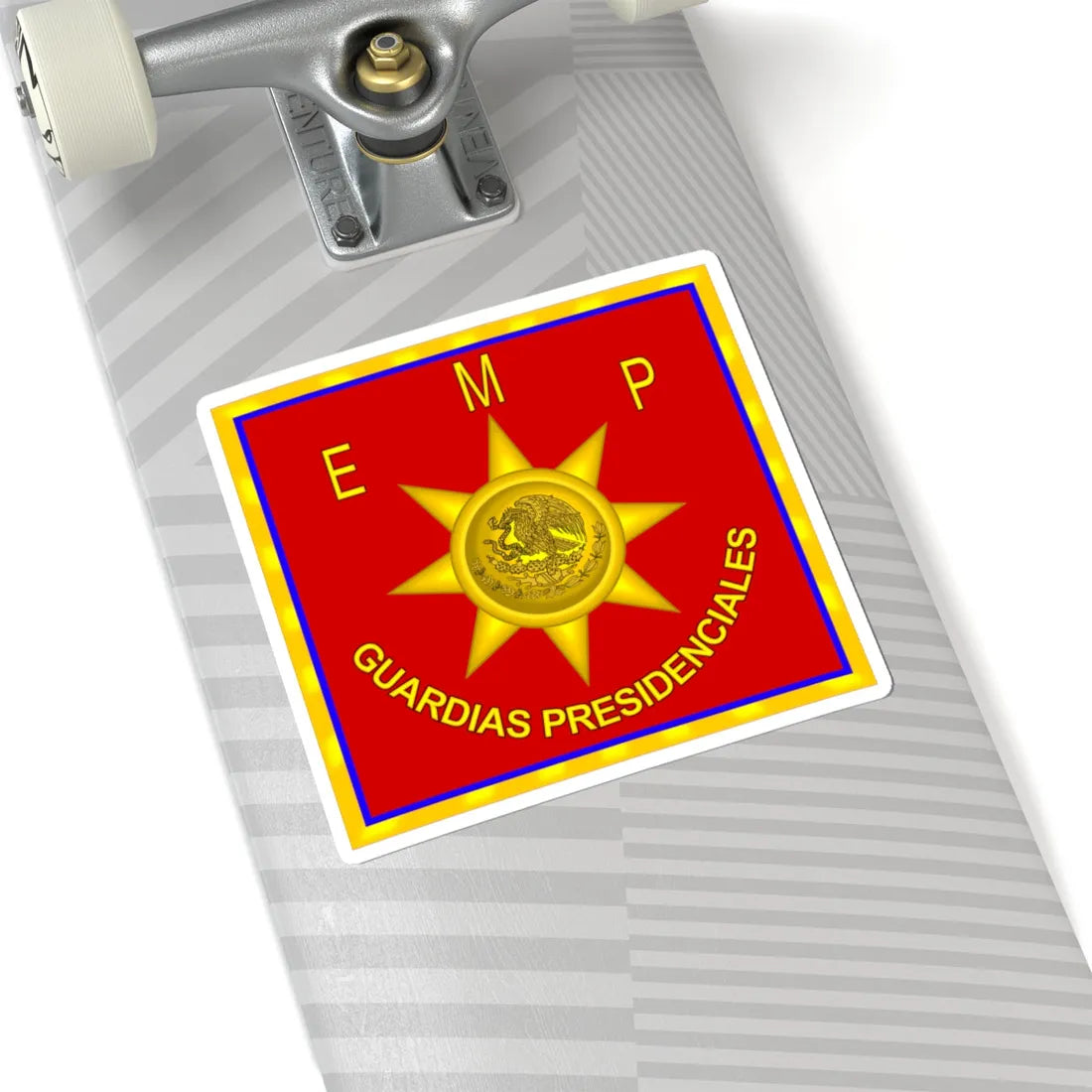 Cuerpo de Guardias Presidenciales Mexico (Mexico) (Coat of Arms) STICKER Vinyl Kiss-Cut Decal - The Sticker Space