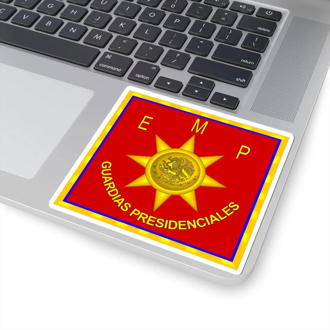 Cuerpo de Guardias Presidenciales Mexico (Mexico) (Coat of Arms) STICKER Vinyl Kiss-Cut Decal - The Sticker Space