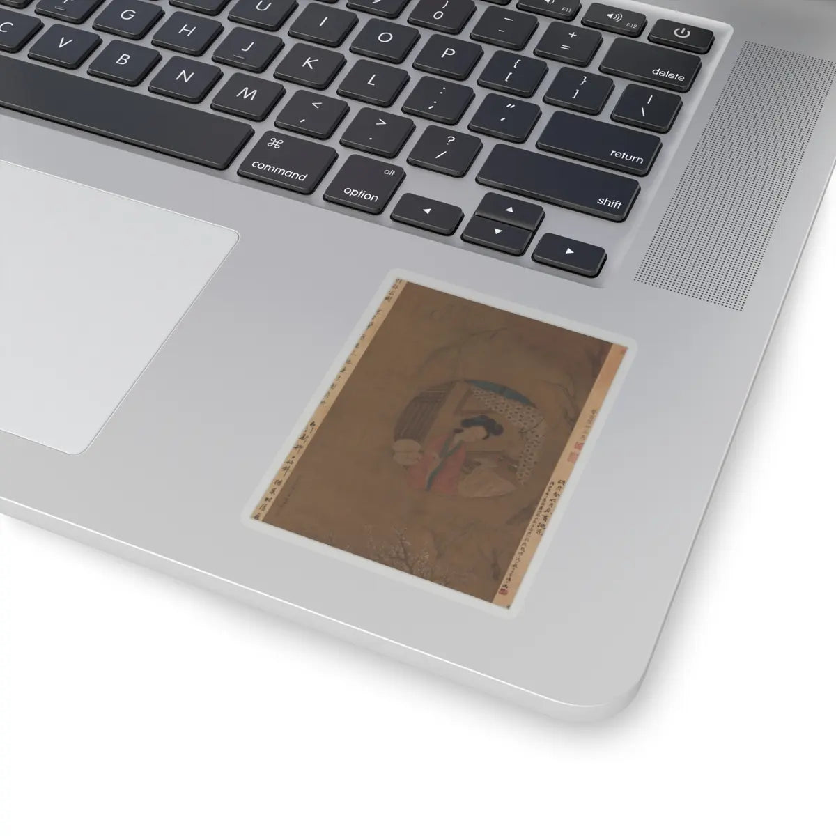 Cui He - Portrait of Li Xiangjun - dated 1817 v2 - STICKER Vinyl Kiss-Cut Decal