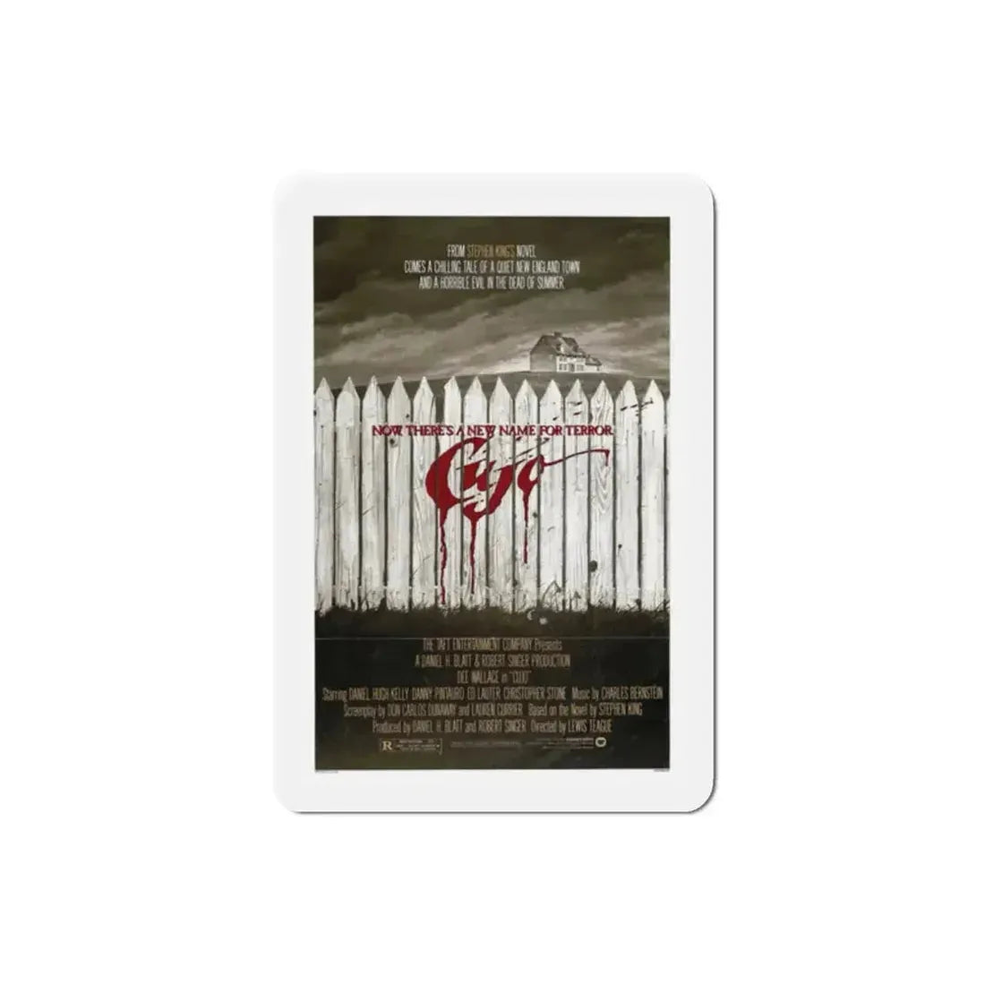 Cujo 1983 Movie Poster Refrigerator Magnet - The Sticker Space
