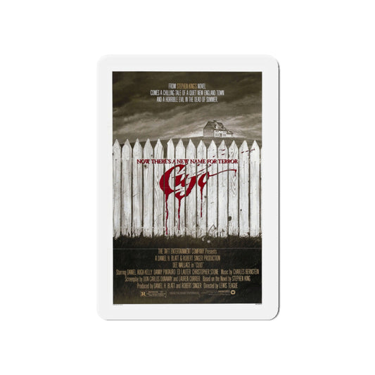 CUJO (TEASER) 1983 Movie Poster - Die-Cut Magnet-6 × 6"-The Sticker Space