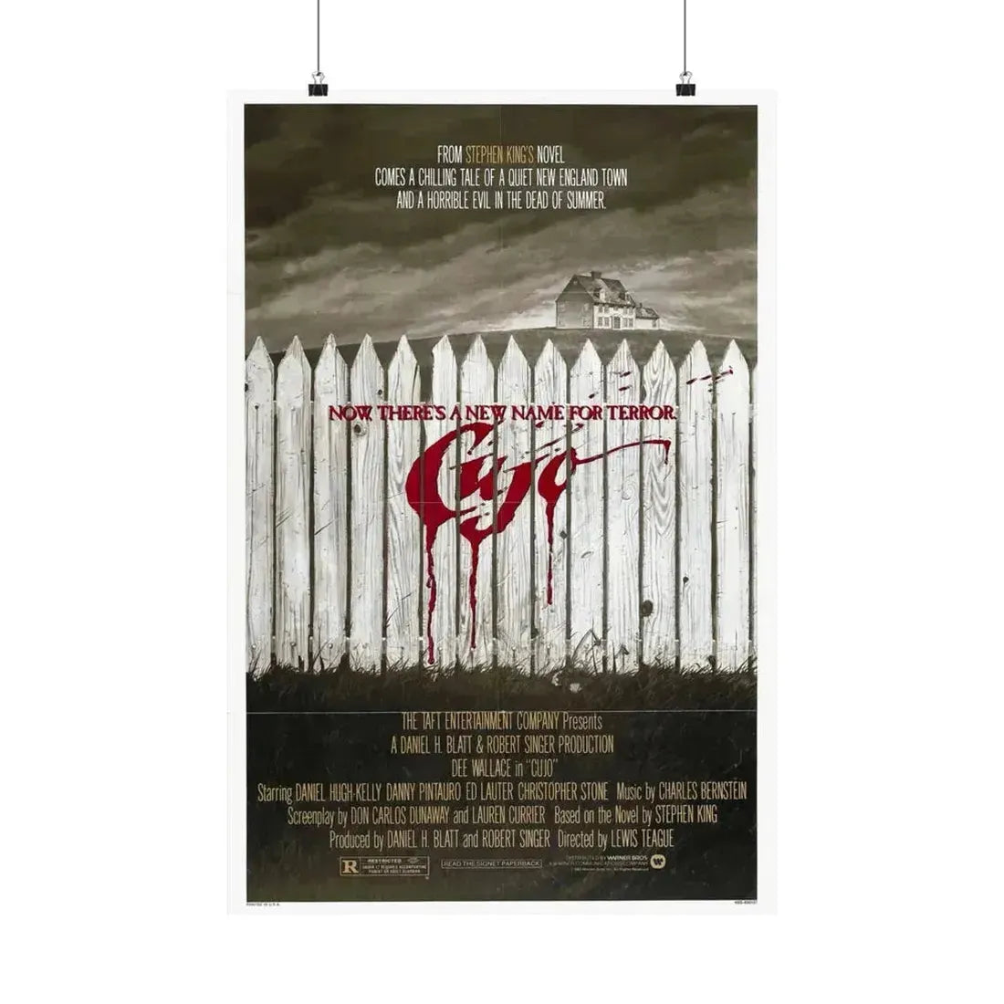 CUJO (TEASER) 1983 - Paper Movie Poster 20″ x 30″ Matte - The Sticker Space