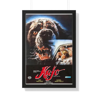 CUJO (TURKISH) 1983 - Framed Movie Poster - The Sticker Space