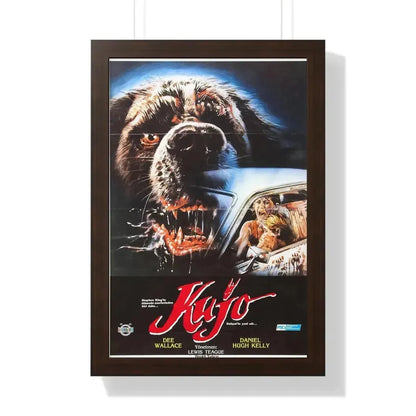 CUJO (TURKISH) 1983 - Framed Movie Poster - The Sticker Space
