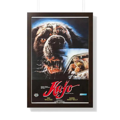 CUJO (TURKISH) 1983 - Framed Movie Poster - The Sticker Space
