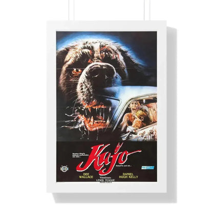 CUJO (TURKISH) 1983 - Framed Movie Poster - The Sticker Space