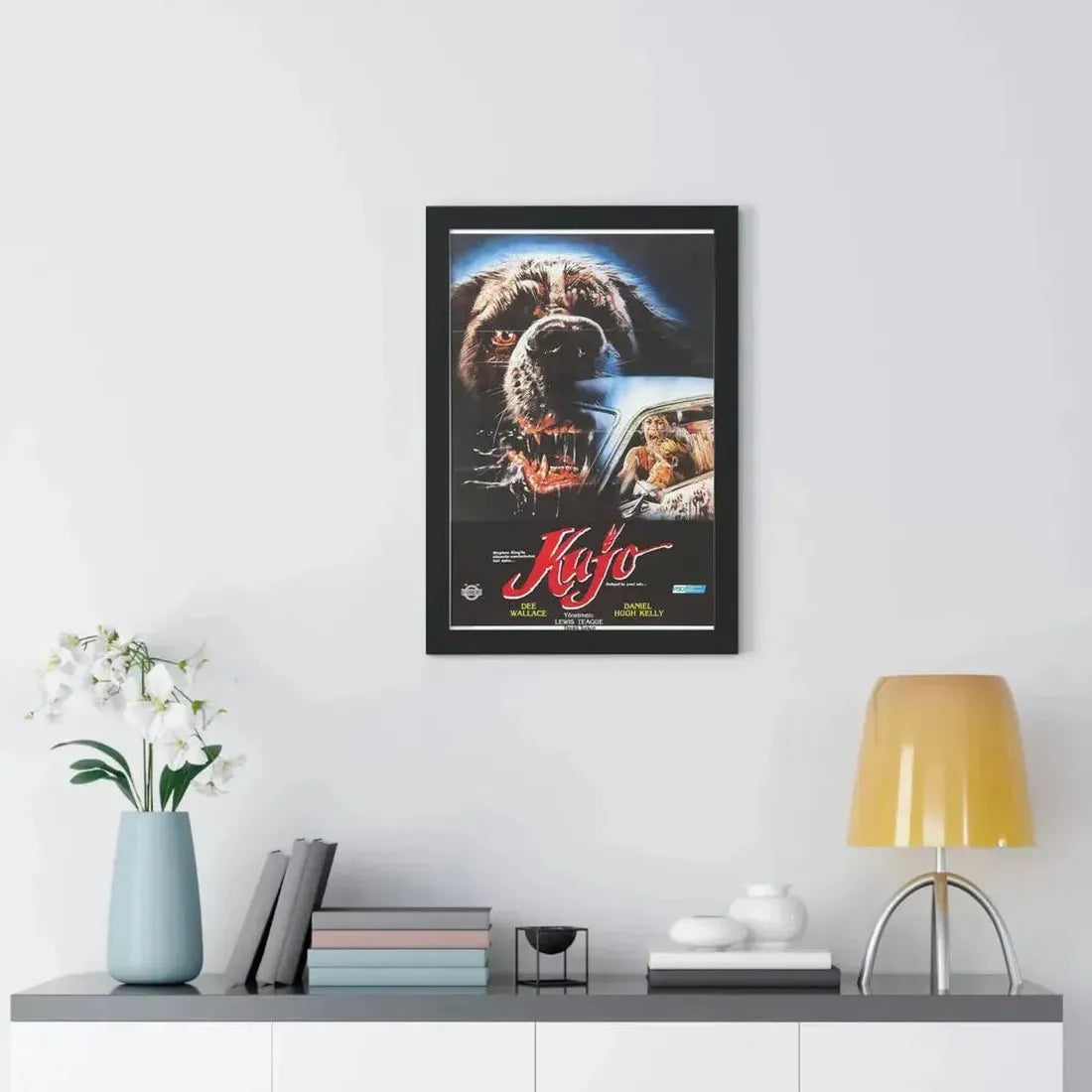CUJO (TURKISH) 1983 - Framed Movie Poster - The Sticker Space