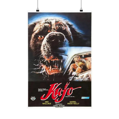 CUJO (TURKISH) 1983 - Paper Movie Poster 16″ x 24″ Matte - The Sticker Space