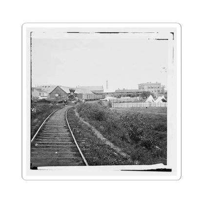 Culpeper Court House, Va. Freight Train on Orange and Alexandria Railroad (U.S. Civil War) STICKER Vinyl Kiss-Cut Decal 6 Inch White - The Sticker Space