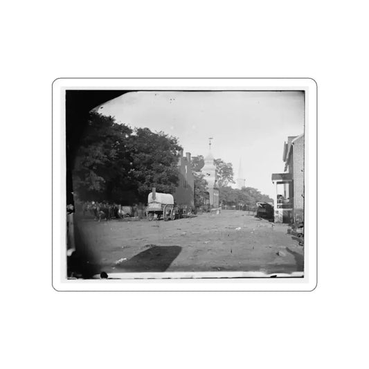 Culpeper Court House, Va. Street Scene (U.S. Civil War) STICKER Vinyl Die-Cut Decal White Die-Cut 2 Inch - The Sticker Space