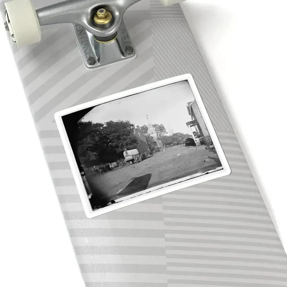 Culpeper Court House, Va. Street Scene (U.S. Civil War) STICKER Vinyl Kiss-Cut Decal - The Sticker Space