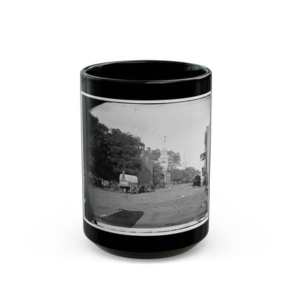 Culpeper Court House, Va. Street Scene (U.S. Civil War) Black Coffee Mug-15oz-The Sticker Space