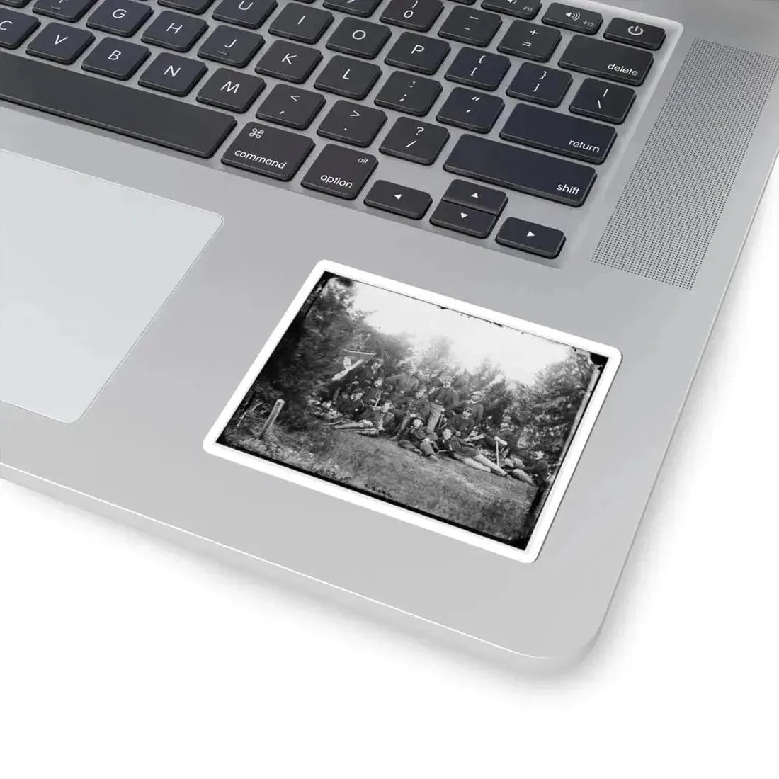 Culpeper, Va. Gen Robert O. Tyler and Staff of the Artillery Reserve; Another View (U.S. Civil War) STICKER Vinyl Kiss-Cut Decal - The Sticker Space