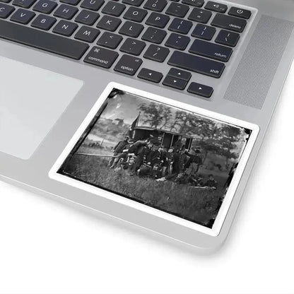 Culpeper, Va. Gen Robert O. Tyler and Staff of the Artillery Reserve (U.S. Civil War) STICKER Vinyl Kiss-Cut Decal - The Sticker Space