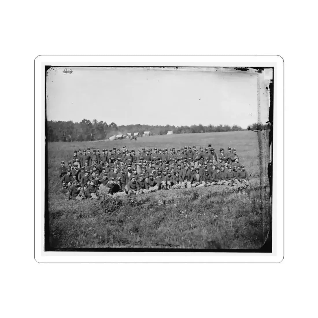 Culpeper, Va. Men of Battery M (Benson's), 2D U.S. Artillery (U.S. Civil War) STICKER Vinyl Kiss-Cut Decal 4 Inch White - The Sticker Space