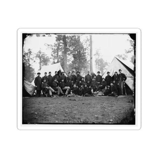 Culpeper, Va. Officers of the 80Th New York Infantry, Provost Guard (U.S. Civil War) STICKER Vinyl Kiss-Cut Decal 2 Inch White - The Sticker Space