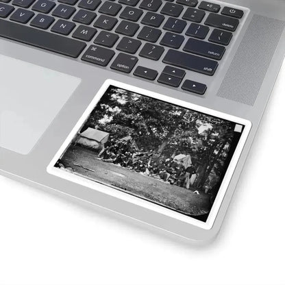 Culpeper, Va. Officers of the U.S. Horse Artillery Brigade Commanded by Capt. James M. Robertson (U.S. Civil War) STICKER Vinyl Kiss-Cut Decal - The Sticker Space