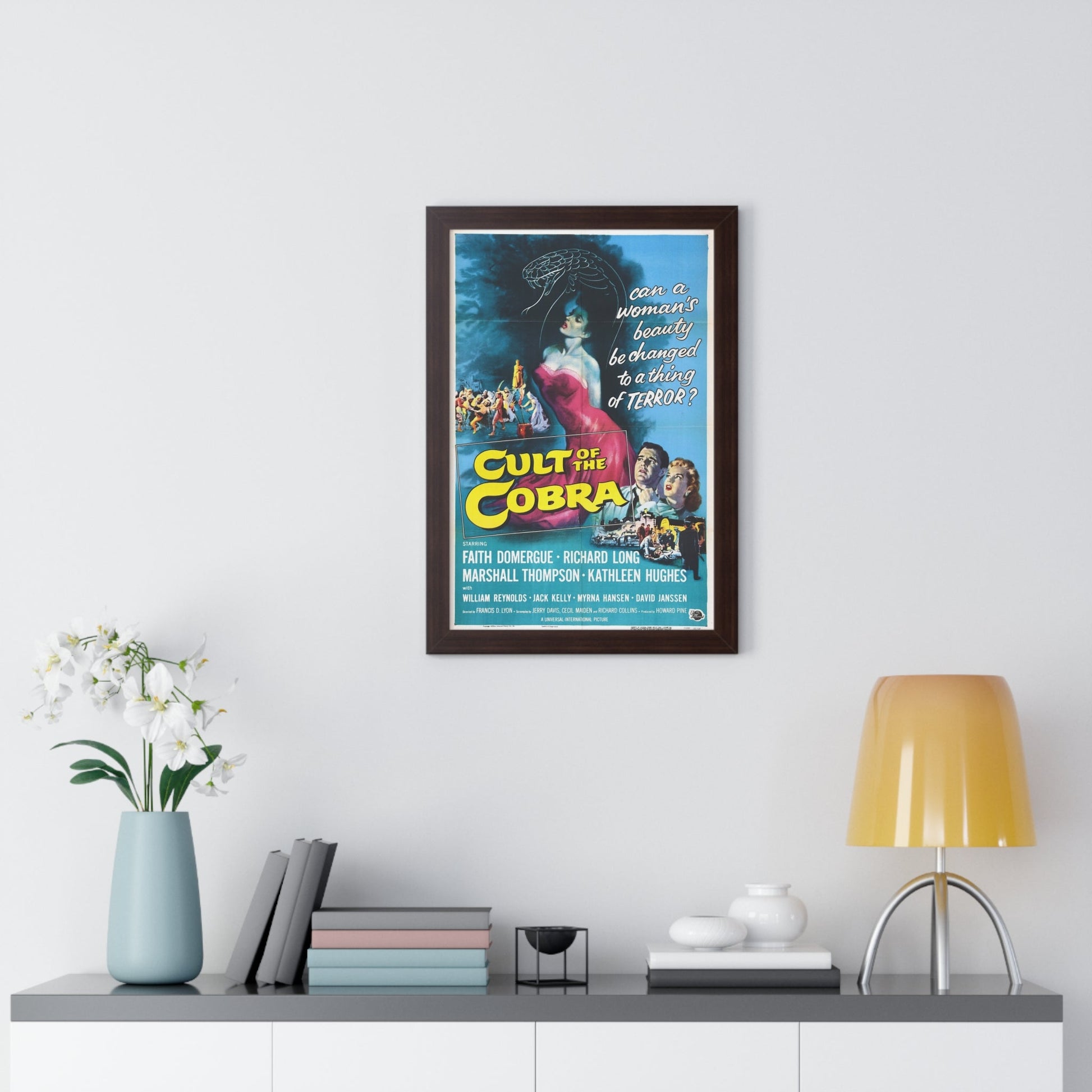 CULT OF THE COBRA 1955 - Framed Movie Poster-The Sticker Space