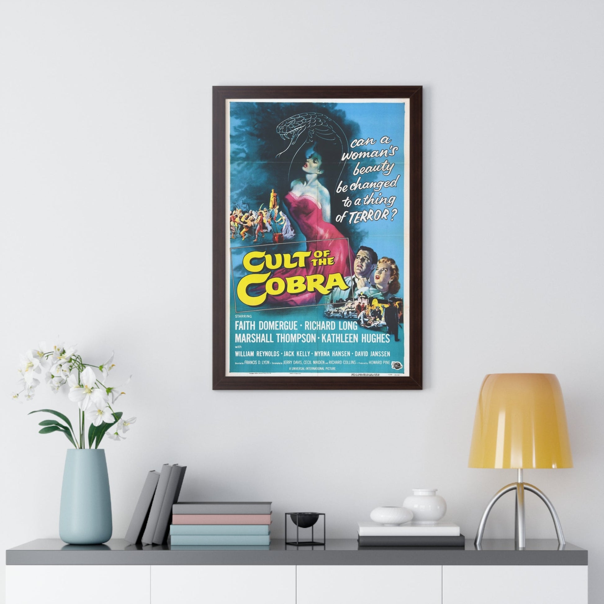 CULT OF THE COBRA 1955 - Framed Movie Poster-The Sticker Space