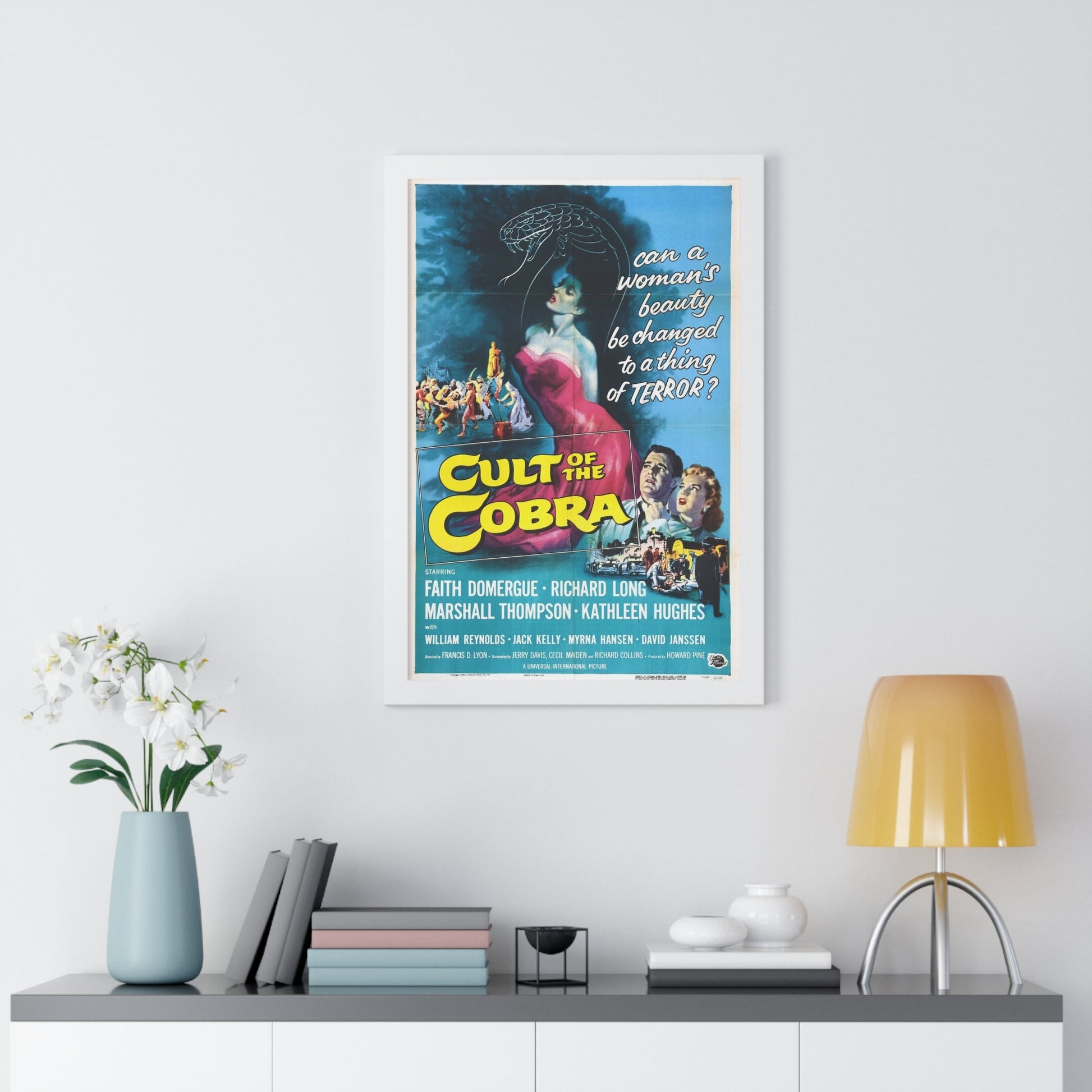 CULT OF THE COBRA 1955 - Framed Movie Poster-The Sticker Space