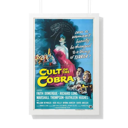 CULT OF THE COBRA 1955 - Framed Movie Poster 20" x 30" White - The Sticker Space